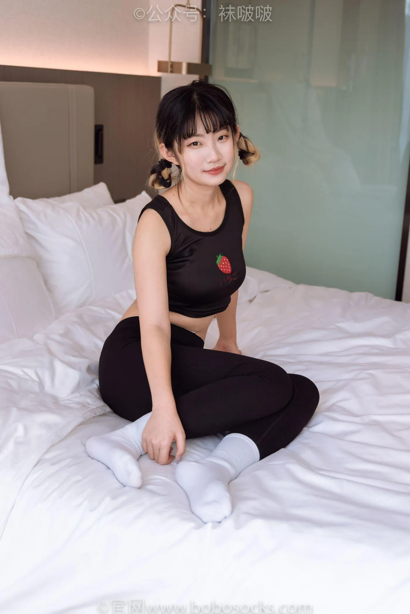 [BoBoSocks袜啵啵]NO.059 砂糖-AJ板鞋、白棉袜、裸足 [142P]插图